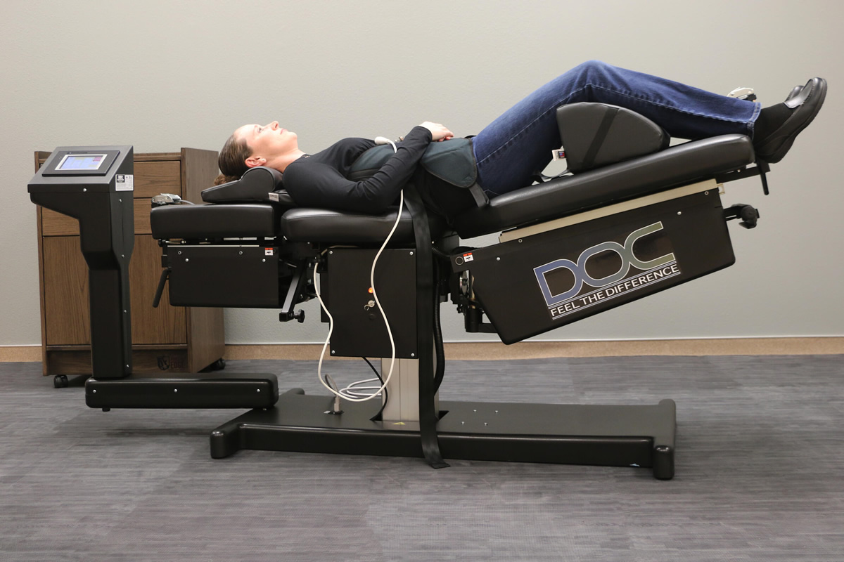 Spinal Decompression in doc table 1200